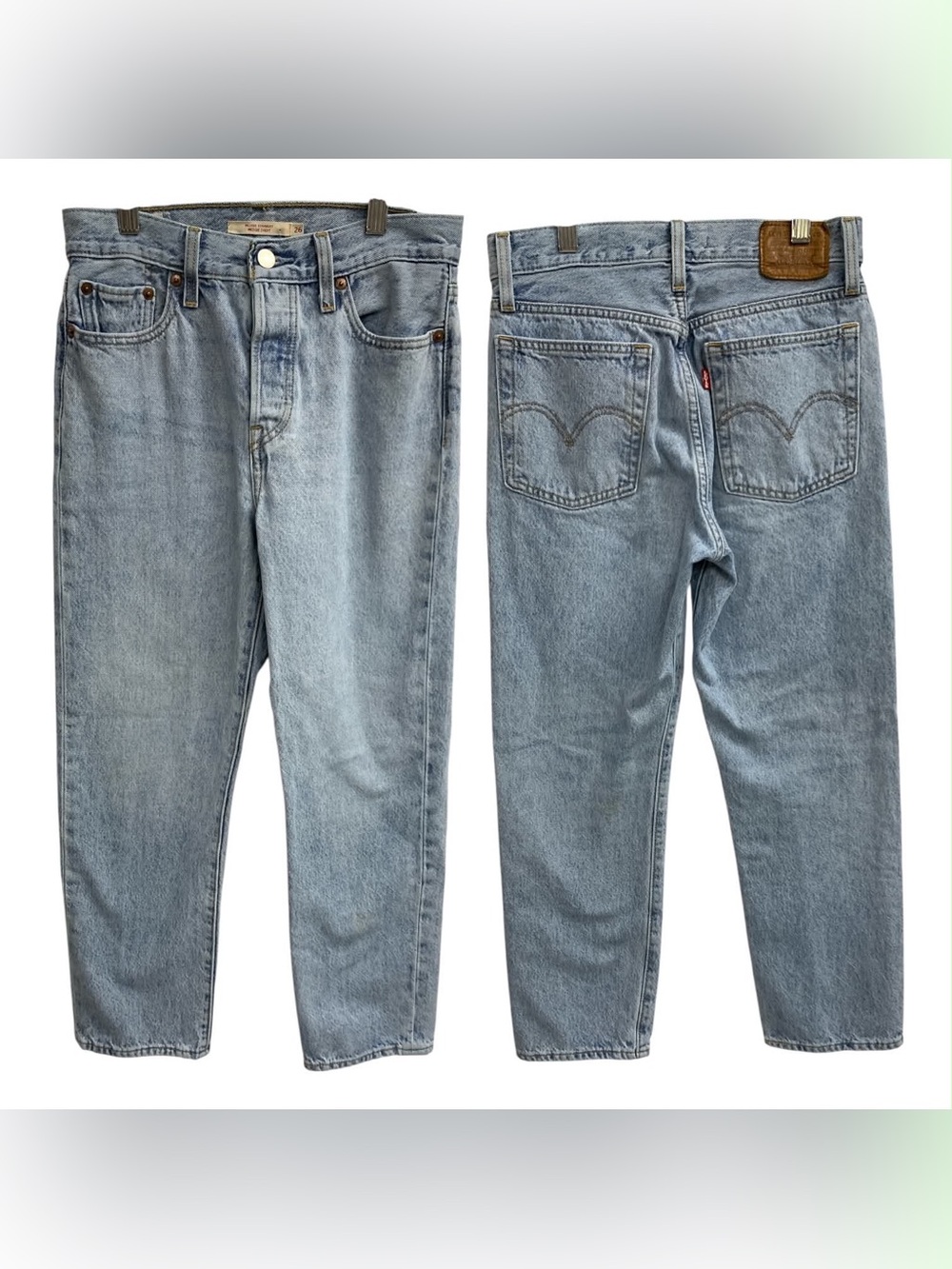 Levi's Light Blue Relaxed Jeans Size XS